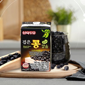[삼육] 검은콩칼슘두유 140ml 48팩 편리한 팩제품 작고 편리한 팩두유