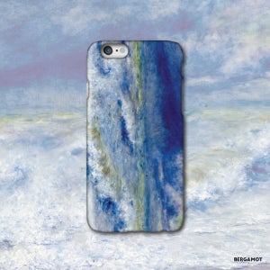 명화 케이스 1057 Pierre-Auguste Renoir - Seascape 르누아르 바다 아이폰6S하드