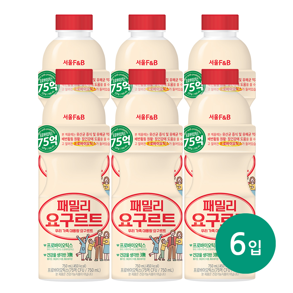 서울에프엔비 패밀리 요구르트