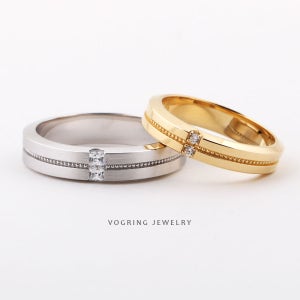 루퍼스 18k커플링 (메움) 웨딩밴드 결혼커플링