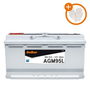 델코 배터리 AGM95 싼타페TM배터리 AGM90L-DIN호환 반납