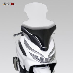 하디 오토바이 바이크 혼다 PCX125 롱 윈드스크린 클리어 2018-2020