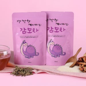 깐깐한여니씨 감잎차 모과 임산부차 소화 카페인없는 감모차100ml 50포