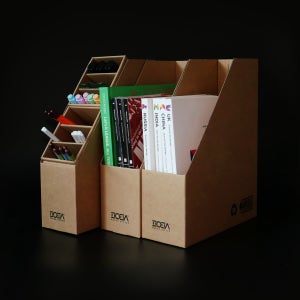 종이로 만든 파일보관함 페이퍼어스 멀티 파일 홀더