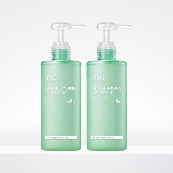 [슈퍼적립][듀오] 닥터지 약산성 클렌징 젤 폼 200mL X2개