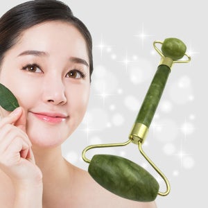 고급형 옥돌 롤러 스트레칭 마사지기 봉