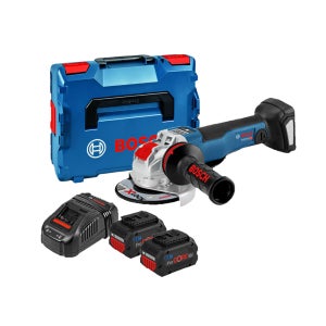 보쉬 그라인더 GWX 18V-10SC 충전 전동 그라인더 125mm 세트 18V 8.0Ah