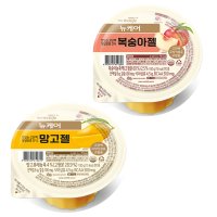 50개 망고젤 복숭아젤 뉴케어 고단백 영양간식 한박스 영양간식 푸딩 어르신간식 부모님간식