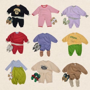 아기상하복 소이빈 봄 두돌 아기 등원룩 유아 상하복 남대문아동복 남아 여아 등원복 유아복