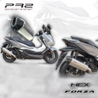 혼다 신형 포르자 FORZA 300 350 전용 PR2 풀시스템 머플러 (2018-2021)