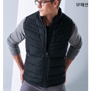 메모리 웰론 퀼팅 조끼 패딩
