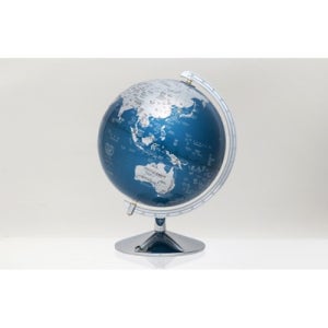 장식용 블루메탈 지구본 (SJ-260-MS)