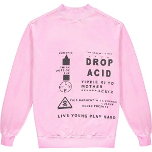 LYPH Hassi Crew Neck – Pink 스웨트셔츠 맨투맨 핑크