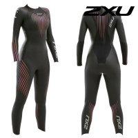 2XU 2022 Womans Propel P1 Wetsuit-BLACK SUNSET OMBRE 철인3종 슈트