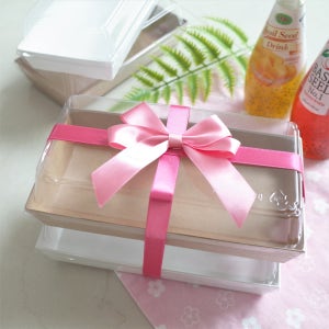 DRP-24 / 1BOX-500개 세트 일회용용기 샌드위치포장용기 크라프트트레이