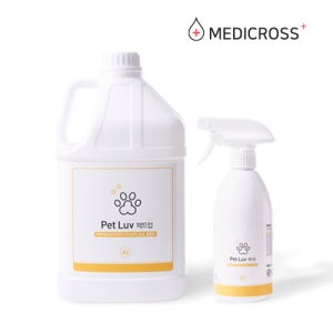 페트럽 반려동물 강아지탈취제 4L+500ml