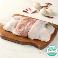 치킨마켓 국내산 냉동 닭정육 닭다리살 3kg (1kg X 3팩)