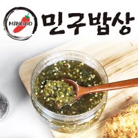 민구밥상 청양 절단 다진 간장 고추절임 만능 파스타 피자 피클 지 맛집 택배 350g