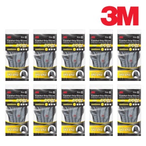 3M 컴포트그립 겨울 장갑 (10개) 혹한기 방한 안전 기모 장갑 슈퍼그립 윈터 핫