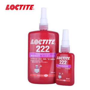 록타이트 222 나사고정제 저강도 소형나사용 50ML 산업용