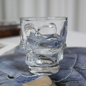 해골 소주잔 50ml 양주잔 고량주잔 스컬모양 샷글라스