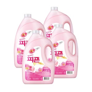 피죤 섬유유연제 2500ml x 4입 핑크로즈