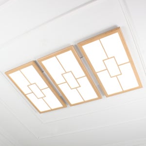 포유라이팅 LED 편백 엣지 거실등 150W 주광색