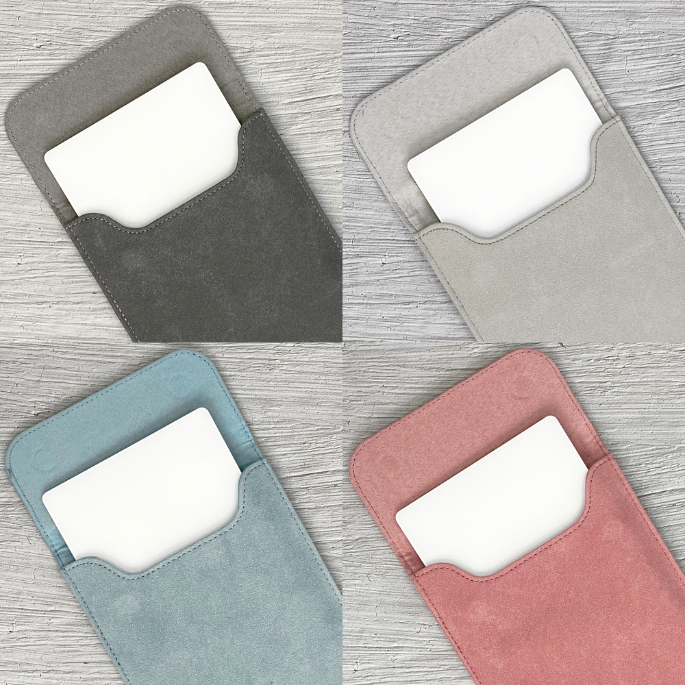 BOHO 애플 매직 트랙패드 2세대 스웨이드 플랩 케이스 휴대용 파우치 5컬러