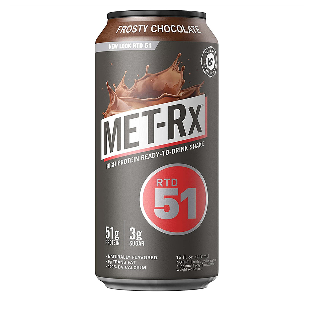 <b>MET-Rx</b> 매트릭스 RTD51 <b>프로틴</b> 쉐이크 프로스티 초콜렛 433ml 12캔