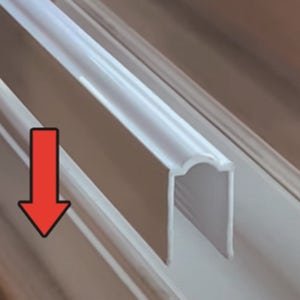 샷시보수용레일 R자 1.5M 10mm 절단가능 창문베란다 거실샷시레일 파손 교체수리