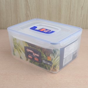 반찬통 용기 밀폐 냉동 냉장고 소분용기 반찬정리 손잡이 보관 음식 통 정리 저장 8L