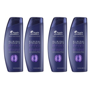 헤드 앤 숄더 클리니컬 스트렝스 샴푸 400ml 4팩 어드밴스드 오일 컨트롤 Head & Shoulders Clinical