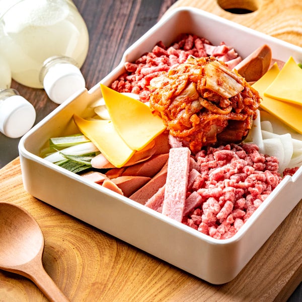 [57년전통 최네집]송탄 부대찌개 2-3인분 육수포함 밀키트 택배 캠핑용 본점직영