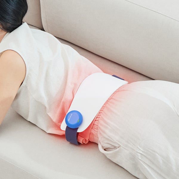 시리어스 LED 프로 근적외선 허리 찜질기 마사지기 온열 찜질 원적외선