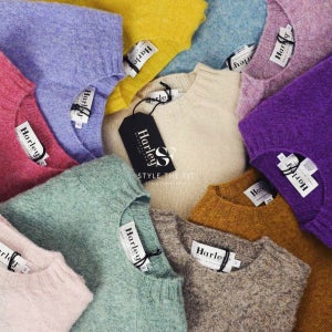 할리 오브 스코틀랜드 쉐기독 니트 HARLEY 스웨터