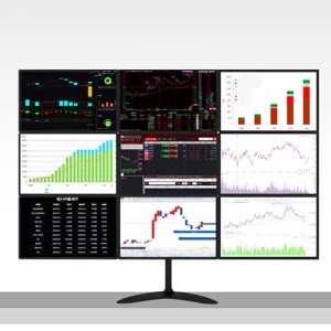 3x3 멀티 모니터거치대 다중 스탠드 S9-333(스탠드형)