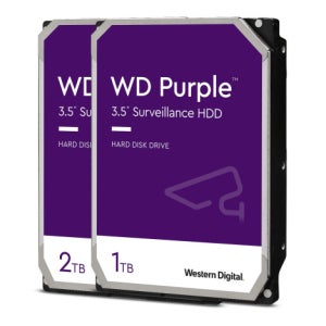 웨스턴디지털 하드디스크 WD HDD Purple 1TB 2TB DVR CCTV전용