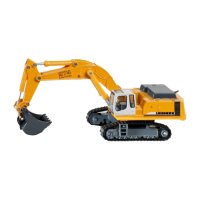 시쿠 1874 Liebherr 유압 이동식 굴삭기 1:87