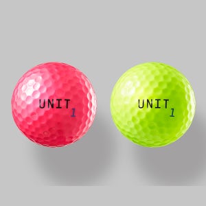 유닛골프 UNIT PRO 3피스 우레탄 컬러 골프공