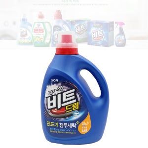때가 쏙 비트 드럼용 액상세제 용기형 3L 세탁세제 물비누 일반세탁기용 액체세제