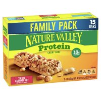 Nature Valley 네이처밸리 Chewy Bars, 단백질, 캐러멜 너트 603g