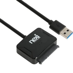 외장하드젠더 SSD젠더 USB3.0 to SATA3 연결 ODD 유전원 NX1097