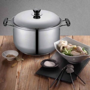 풍년 스텐곰솥 28cm 스테인레스 인덕션겸용 곰통