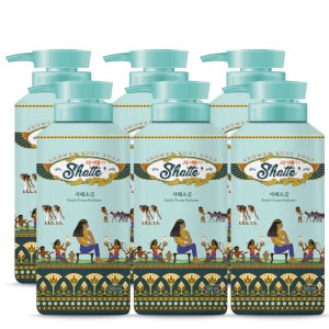 무궁화 각질관리 샤워때비누 사해소금 500ml 6개 (1BOX)