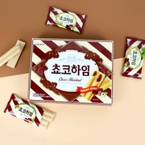 [기간행사] 크라운 초코하임 284g / 사무실 회사 회의 학교 간식 디저트 후식 얼려먹는과자