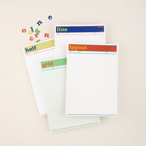 라이프앤피시스 메모패드 4type