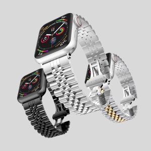 애플워치 8 SE2 7 6 5 4 3 2 1 SE세대 스테인레스 스틸 쥬빌레 스트랩 시계줄 41mm YW-BA200