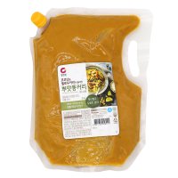 청정원 푸팟퐁커리 2kg 태국식 커리소스 아이스팩 포함 (1EA) 12130