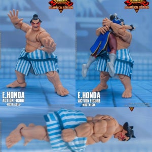 Storm Toys 스톰토이즈 콜렉터블 1/12 스트리트 파이터 혼다 때밀이 액션피규어