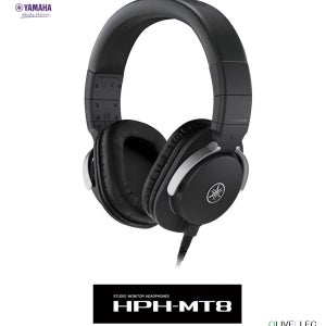 야마하 HPH-MT8 스튜디오 모니터 헤드폰 /블랙/정식수입원 정품/밀폐형 헤드폰 편안한착용감 모니터링헤드폰